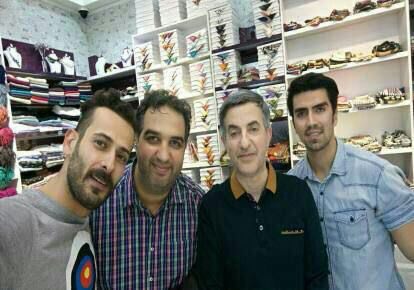 گشت و گذار مشایی در بازار تبریز + عکس
