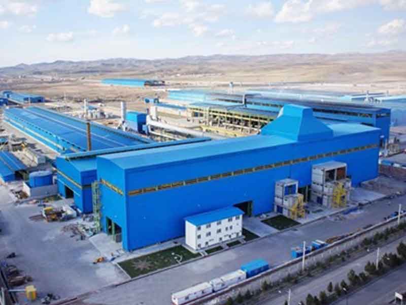 دیوار کوتاه صنعت  فولاد در توزیع برق آذربایجان شرقی